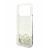 Guess для iPhone 17 Pro чехол Liquid Glitter Charms Hard Gold